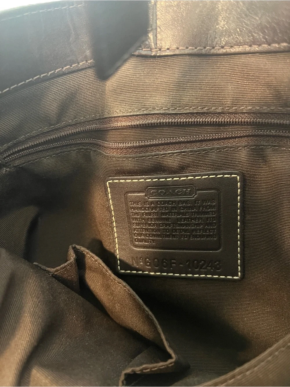 Coach vintage hampton